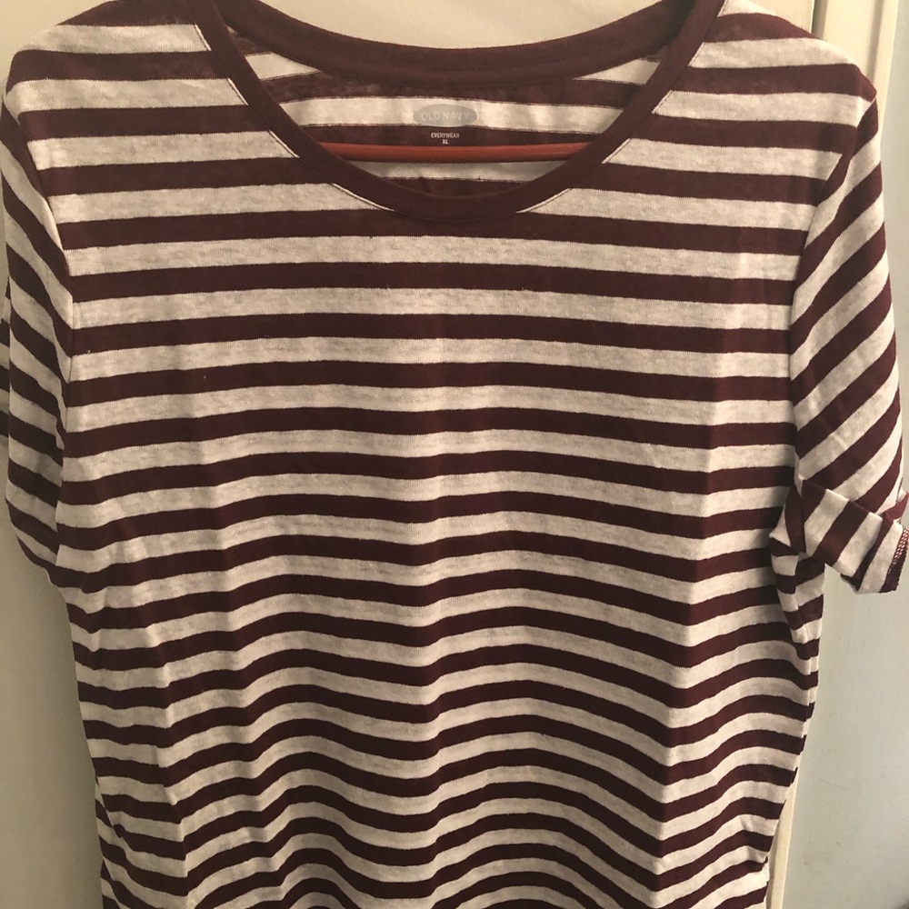 Old Navy Striped Boxy Tee